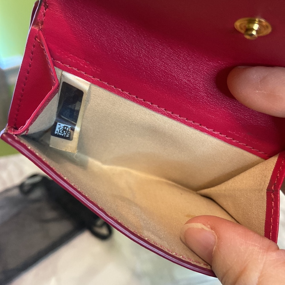 🇫🇷✨CHLOE✨Pink Petite Wallet / Card Holder - Picture 7 of 7